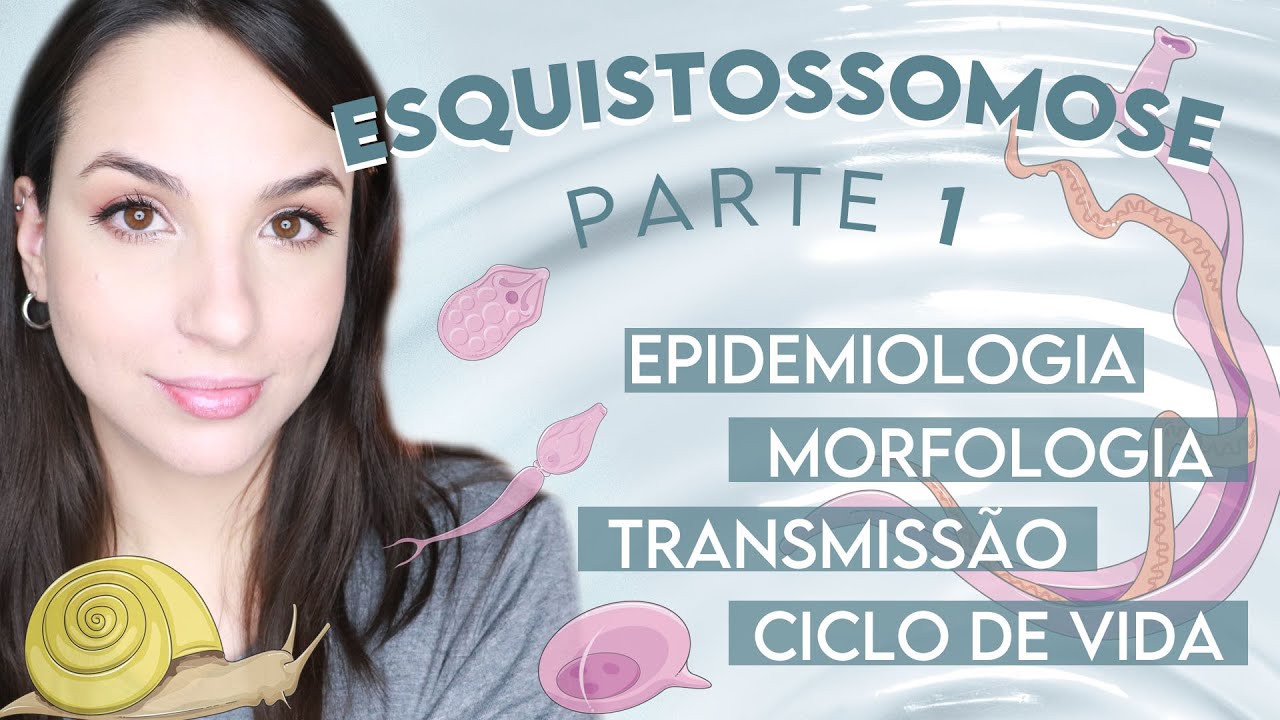 ESQUISTOSSOMOSE: Schistosoma mansoni + DICAS PARA SUA PROVA PRÁTICA | Parte 1 | PARASITOLOGIA #11