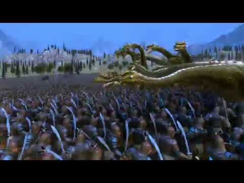 30000 PERSIANS vs 250 HYDRA + 750 velociraptors -  Ultimate Epic Battle Simulator