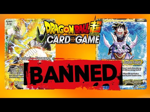 FIRST BANLIST OF 2022!!!! *DBS CARD GAME*