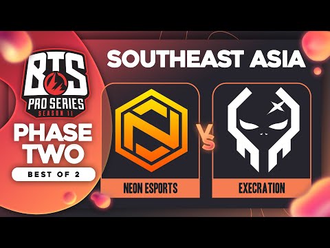 Neon Esports vs Execration Game 1 - BTS Pro Series 11 SEA: Groups w/ Ares & Danog