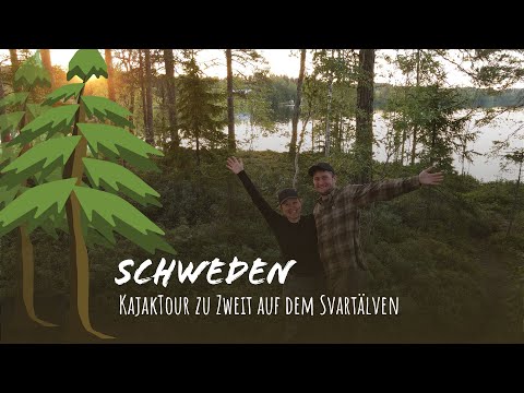 Kajaktour zu zweit // Schweden 2024 // Värmland // 7 Tage Svartälven