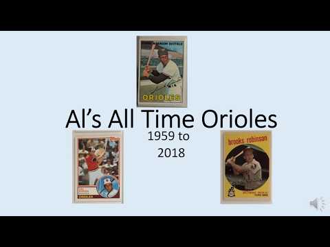 Al's All Time Orioles 1959 to 2018