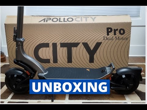 Apollo City 2022 Pro Dual Motor Unboxing