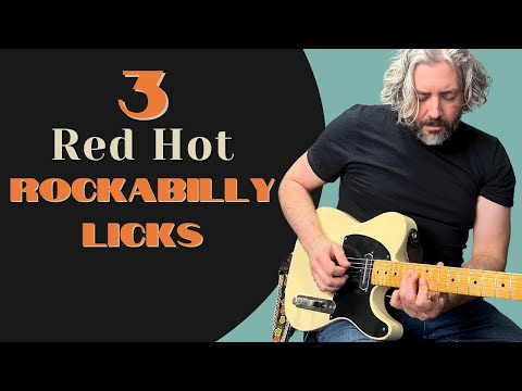 3 Head Turning Rockabilly Guitar Licks #rockabilly #guitarlicks