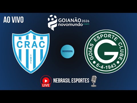 [ #AOVIVO ]: CRAC x Goiás / Quartas de Finais / 11-02-2026