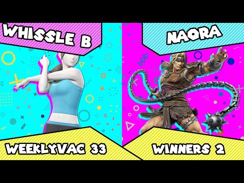 WeeklyVAC 33- SSBU - Whissle B (Wii Fit Trainer) vs Naora (Simon)