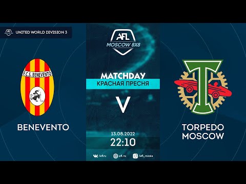 AFL22. United World. Division 3. Day 9. Benevento - Torpedo Moscow