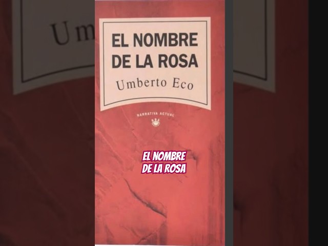Vídeo relacionado con El nombre de la rosa (edición especial en tapa dura) (Ediciones Conmemorativas)