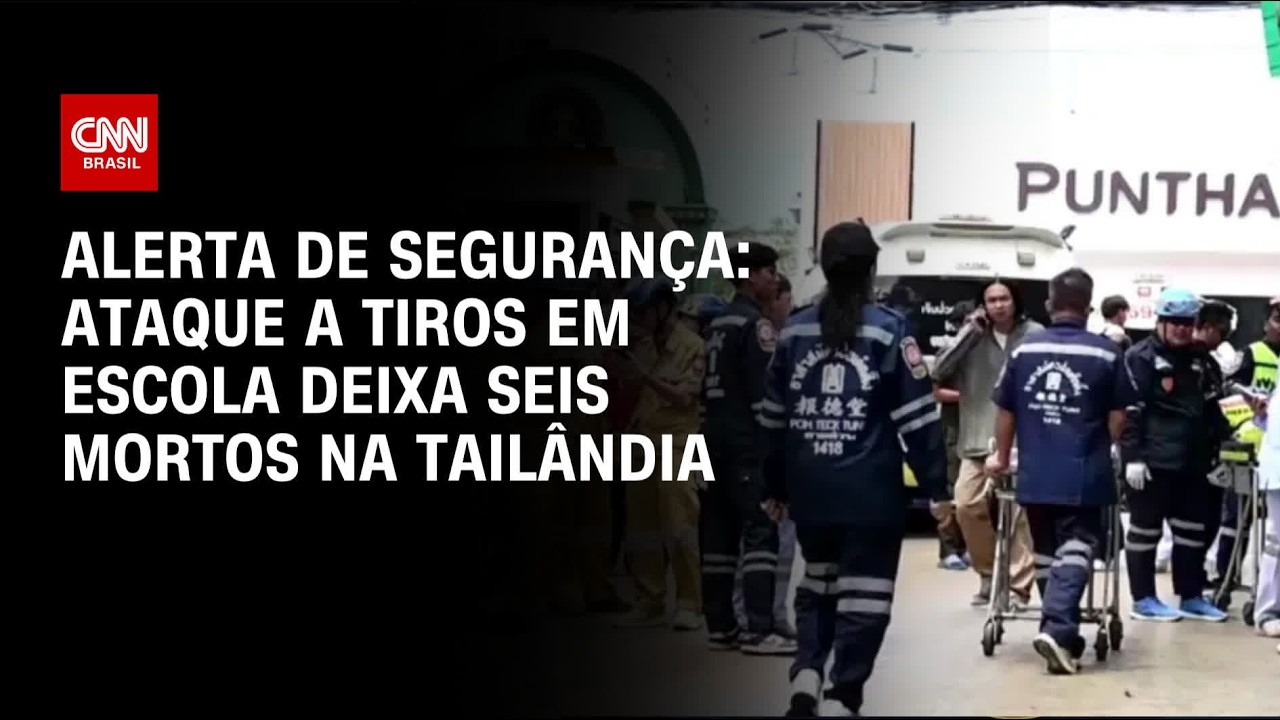 Ataque a tiros em escola na Tailândia deixa ao menos seis mortos | LIVE CNN