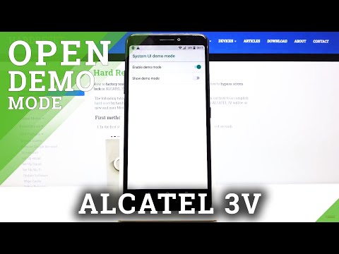 How to Enter Demo Mode in ALCATEL 3V – Enable Demo Mode