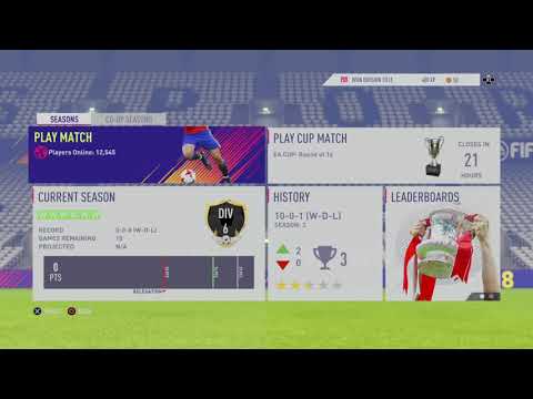 FIFA 18- Road To Division One