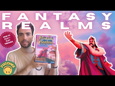 Fantasy Realm (Deluxe) | How To Play + Solo Playthrough
