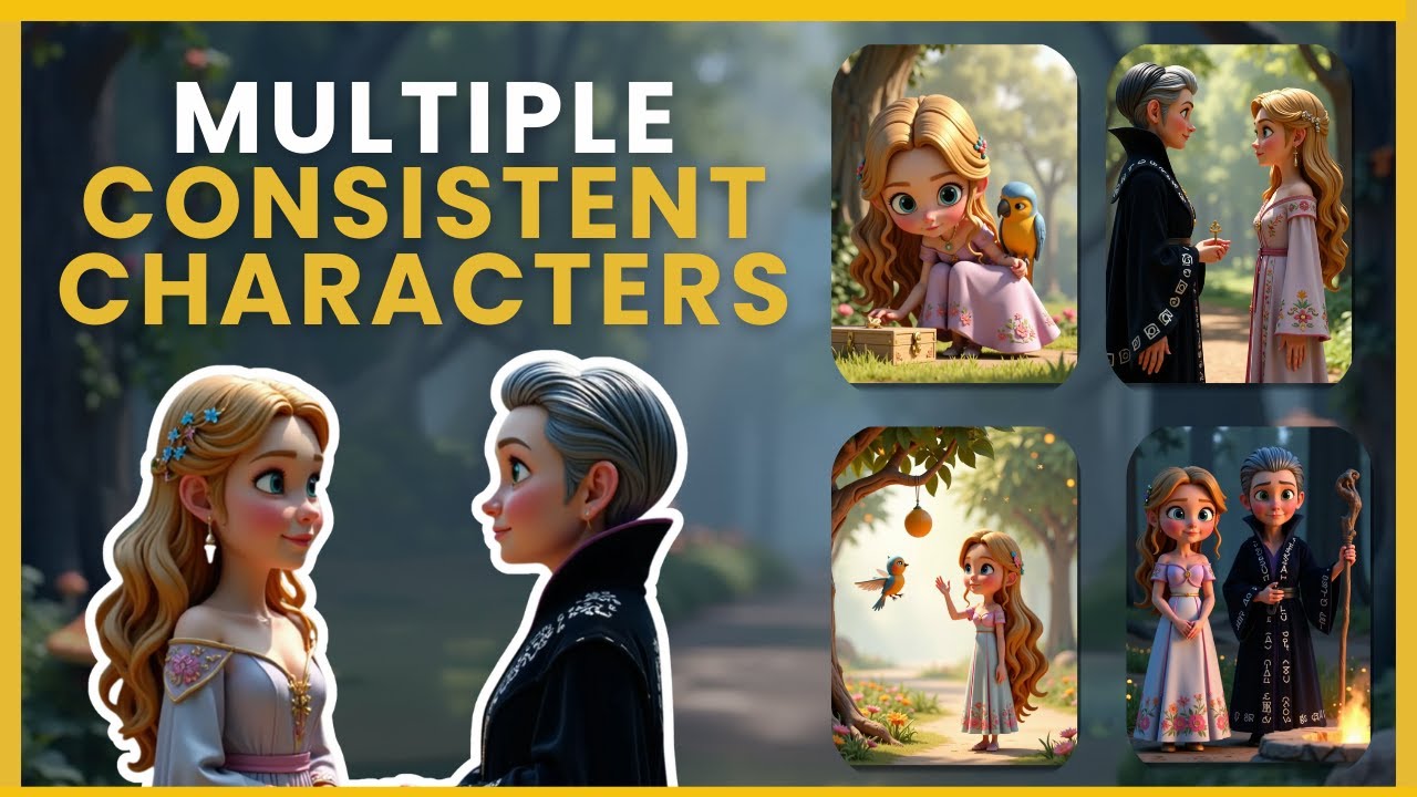 Multiple Consistent Characters in ONE Photo? I Figured Out How!