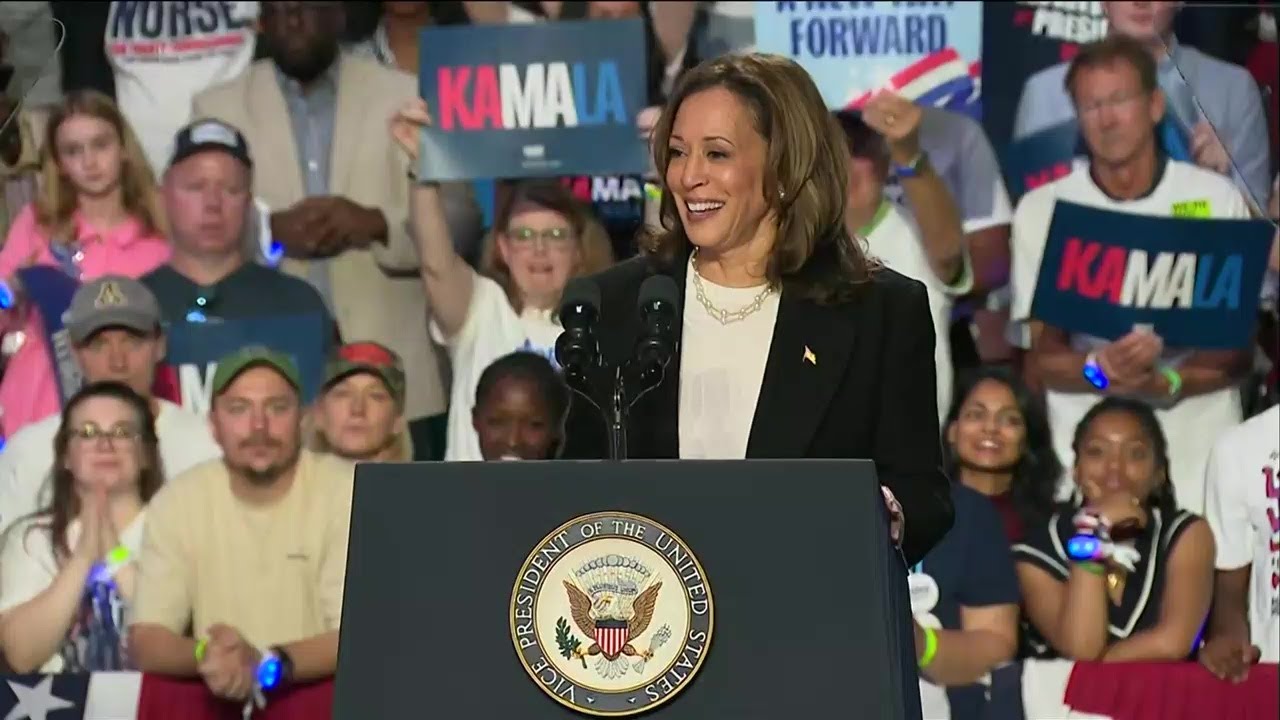 VP Kamala Harris Holds Campaign Event In Charlotte