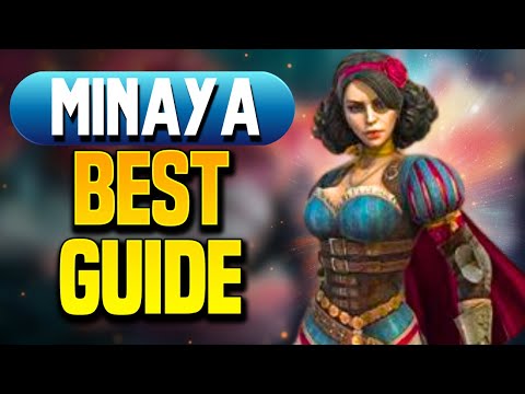 MINAYA | SUPER SOLID SUPPORT POST BUFF! (Build & Guide)