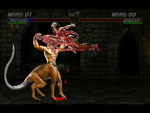 Mortal Kombat Motaro "Skeleton Rip" Fatality