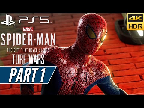 SPIDER-MAN REMASTERED (PS5) TURF WARS DLC Walkthrough Gameplay PART 1 [4K 60FPS HDR] - No Commentary
