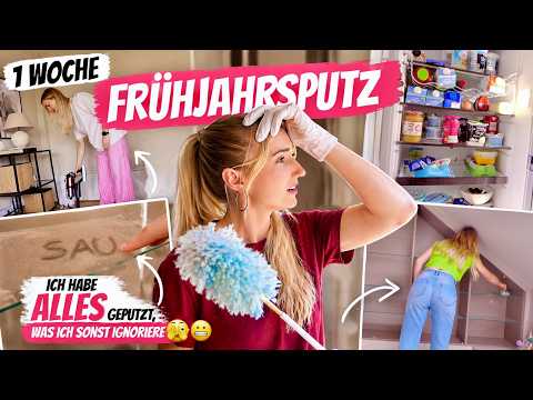 1 Woche FRÜHJAHRSPUTZ - ich habe ALLES geputzt, was ich sonst ignoriere...🫣