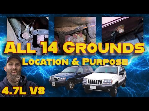 Every Ground Location & Purpose - Jeep Grand Cherokee WJ (4.7L V8)
