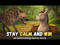 The Power Of Staying Calm In Fear Moral Story Of A Donkey Learn English Through Story