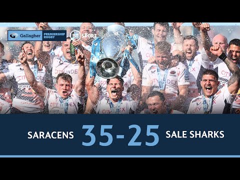 Saracens 35-25 Sale Sharks  | Sarries seal a sixth title! | Gallagher Premiership Final Highlights