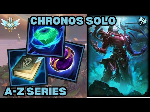 My Worst God? LETS SEE! - Chronos A-Z Grandmasters Solo Smite