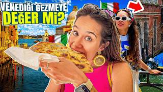 DÜNYANIN EN ROMANTİK ŞEHRİNİ NİHAYET GÖRDÜM | VENEDİK, İTALYA 🇮🇹🛶🍝💌