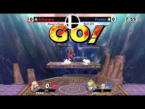 Arhungry (Sheik, Meta Knight) vs. Frozen (Zero Suit Samus) Winner's Finals - Aftershock 2024 HDR