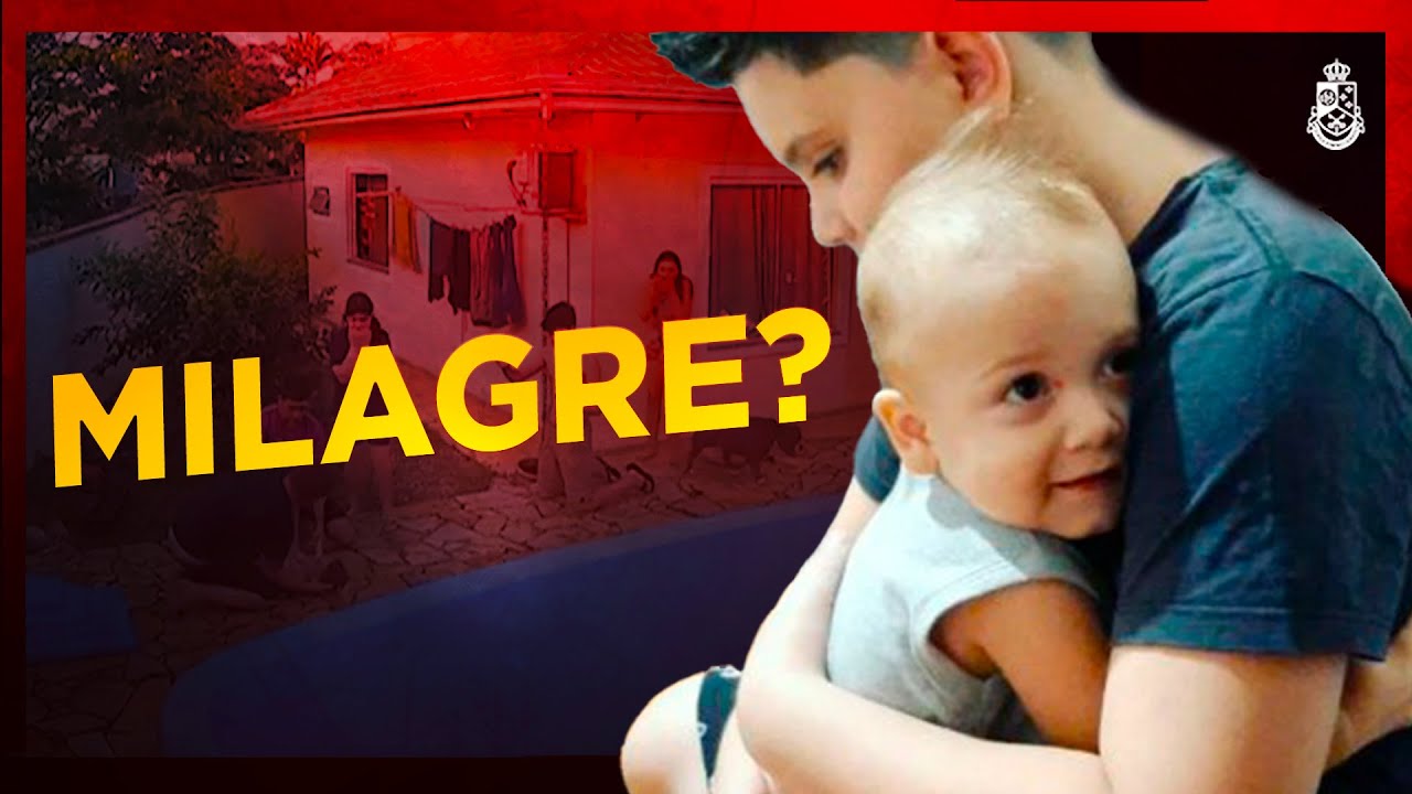 Menino desperta após o batismo e comove o país!