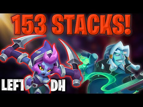 153 Stacks Demon Hunter INSANE Damage! Left-Side DH Dominates | Rush Royale