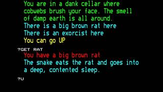 Escape From Castle Dracula for the BBC Micro