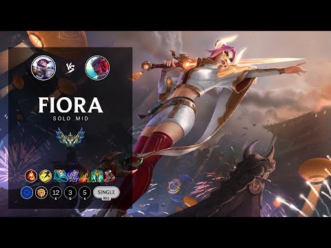 Fiora Mid vs Yone - EUW Challenger Patch 12.8