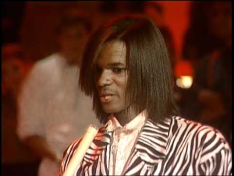 Dick Clark Interviews Jermaine Stewart  - American Bandstand 1985