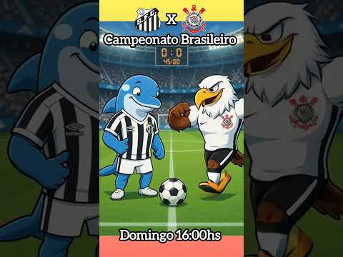 Santos x Corinthians Campeonato Brasileiro #Corinthians #flamengo #vasco #saopaulo #santos