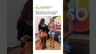 Maya Massafera revela ter gastado quase R$ 5 milhões na transição #tv #virginia