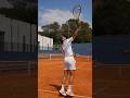 The serve basics (3 steps) #tennistip #tennis #tenniscoach