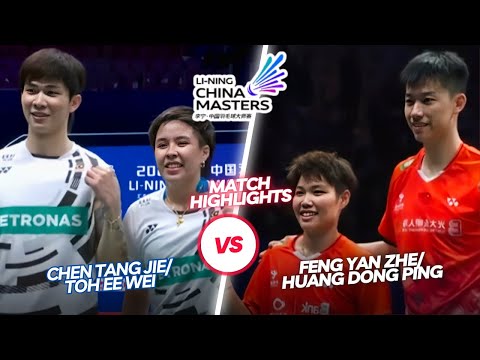 Absolutely‼️‼️Chen/Toh (MAS) vs Feng Y.Z/Huang D.P (CHN)‼️‼️Li-Ning China Masters 2024