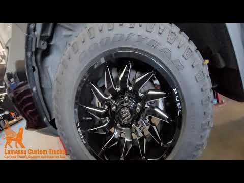 RAM 1500 With New FUEL SABER Model D744 Fuel off road Wheels