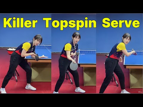 The "Back-Side" Secret to a Killer Topspin Serve (Pendulum & Hook)