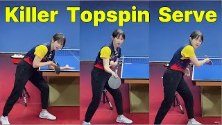 Le Secret du "Côté Arrière" pour un Service Topspin Dévastateur (Pendule et Crochet)