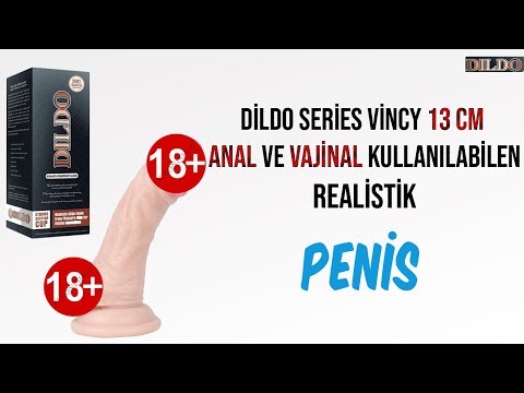 Dildo Series Vincy 13 Cm Anal Ve Vajinal Kullanılabilen Realistik Penis