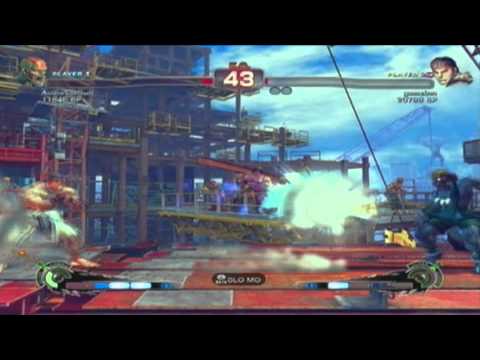 Super Street Fighter 4 Daigo,gameinn (Ryu) vs AudioSunSun (Dhalsim)