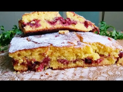 Быстрый пирог к чаю за 10 минут +время на выпечку Quick cake