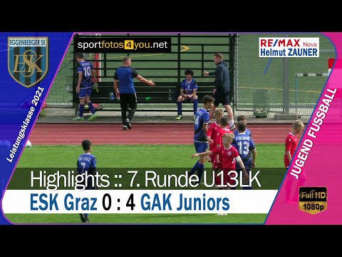 ▶️ U13LK ⚽️ ESK Graz 🆚 GAK Juniors ⚽️ vom 2.10.2021