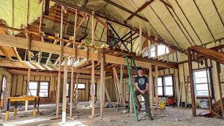 Restoring A $7,000 Mansion: Dream Attic Rebuild (Pt. 1/3)