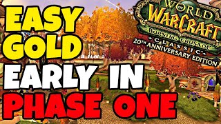 Make Gold EARLY in TBC Anniversary By Doing This!