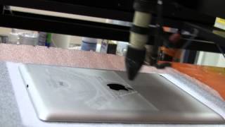 AP Lazer: iPad Laser Engraving Demo