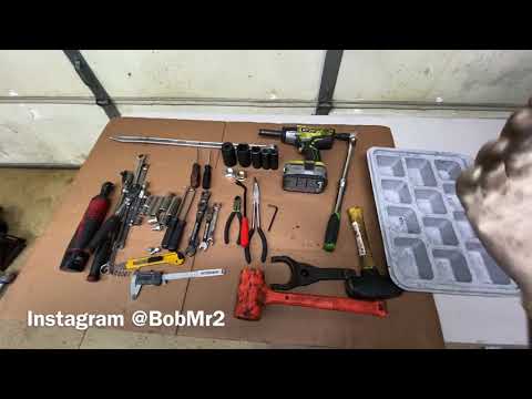DIY:BobMr2 Remove 3sgte Engine on Toyota Mr2