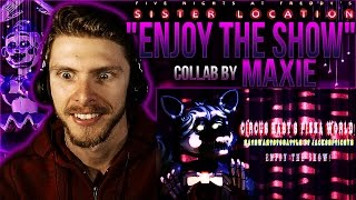 Vapor Reacts #355 | [FNAF SFM COLLAB] SISTER LOCATION SONG &quot;Enjoy The Show&quot; by Maxie REACTION!!