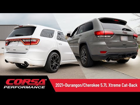 CORSA Performance Xtreme Now Available for 2011-2023 Dodge Durango and Jeep Grand Cherokee 5.7L V8